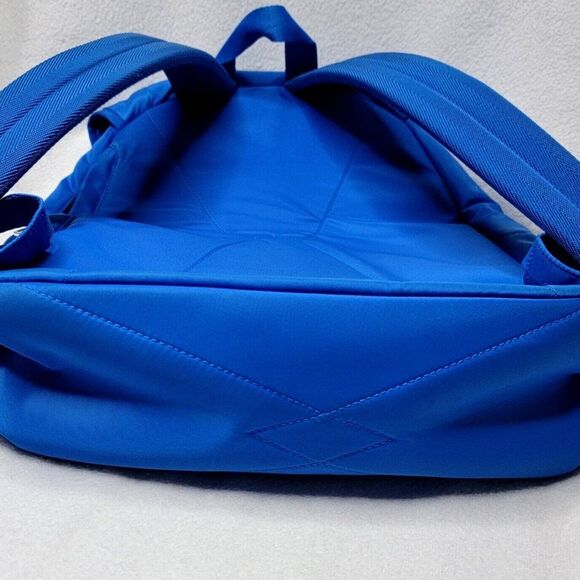 Maison Promax Teddy Bear Backpack Blue 15" Unisex Adult Bag Multiple Pockets - Picture 9 of 12